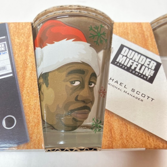 The Office collectible glassware set of six NWT - Picture 8 of 11